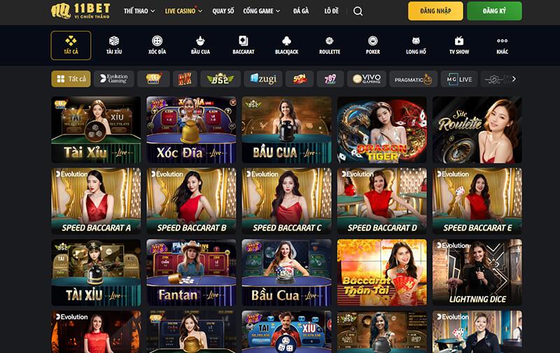 Cùng casino live với nhiều hotgirl đình đám hấp dẫn